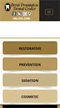 Mobile Screenshot of drbrentpennington.com